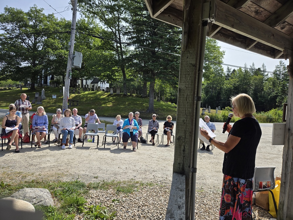 On Sunday, August 10th, a food bank drive in support of Hubbards and Area Food Bank was held in Bishop's Park.